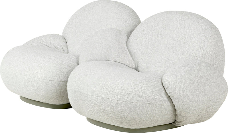 Pacha Outdoor 2 - Seater Sofa with Armrest - Gubi - Outdoor Furniture - Chevron FR 034 - HORNE