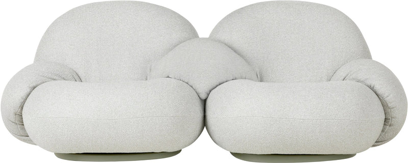 Pacha Outdoor 2 - Seater Sofa with Armrest - Gubi - Outdoor Furniture - Chevron FR 034 - HORNE