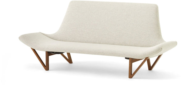 Pagode Sofa - Audo Copenhagen - Sofas - Natural Oak - Hallingdal 65 Fabric - 0200 - HORNE