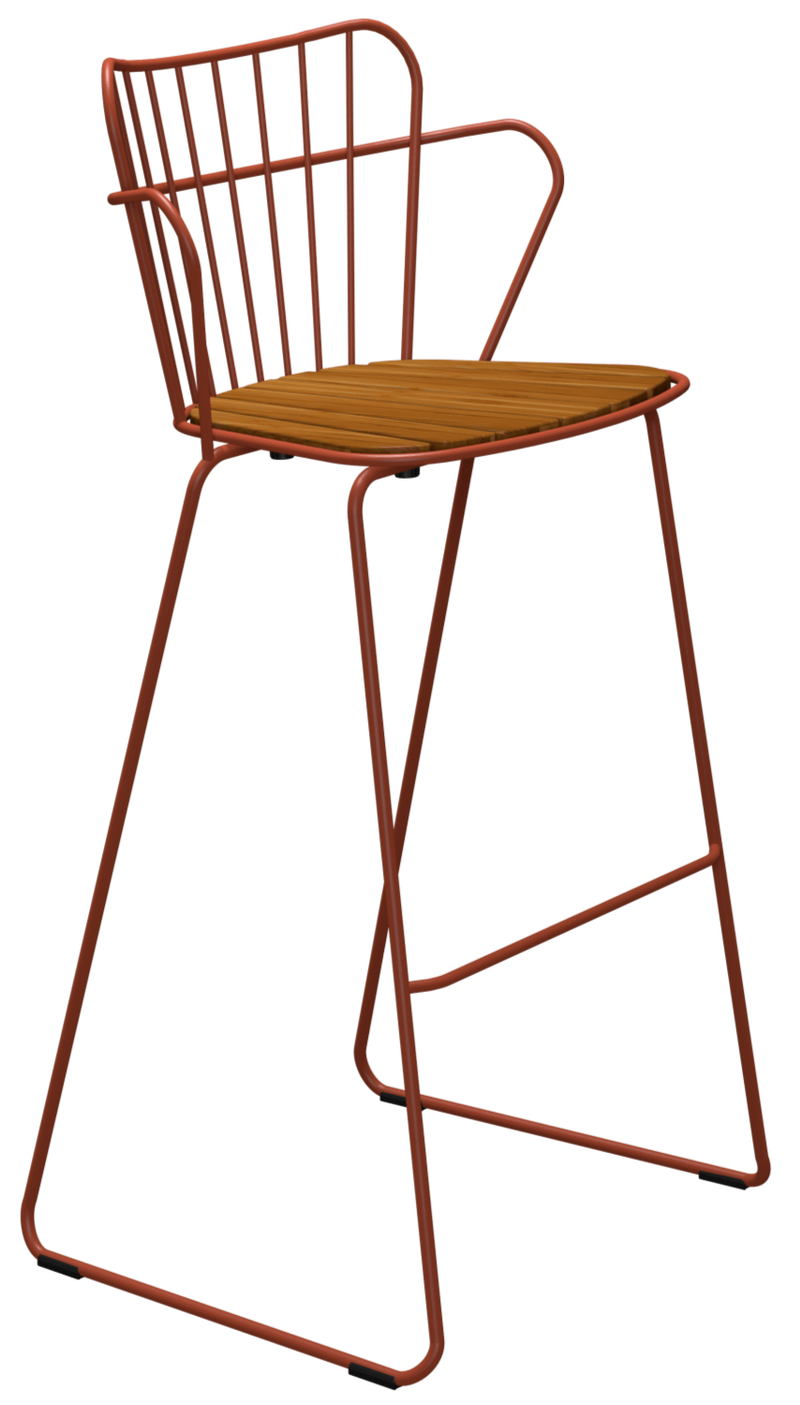 PAON Outdoor Bar Chair - HOUE - Outdoor Furniture - White - HORNE