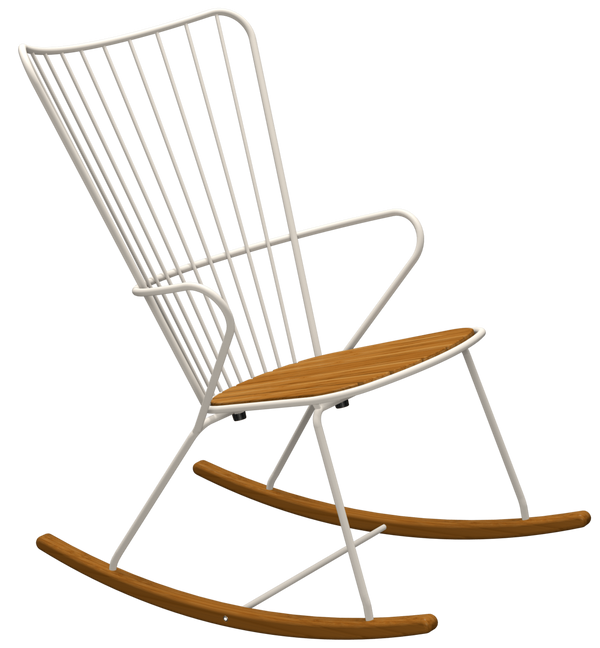 PAON Outdoor Rocking Chair - HOUE - Outdoor Furniture - White - HORNE