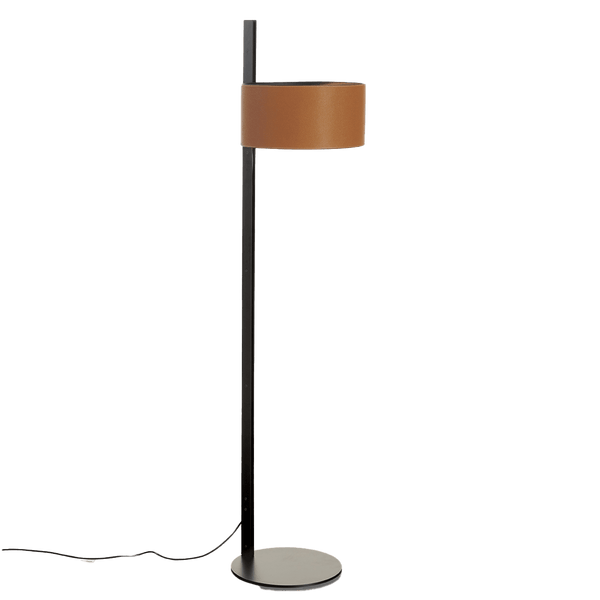 Parallel Floor Lamp - Oluce - Floor Lamps - Brown - HORNE