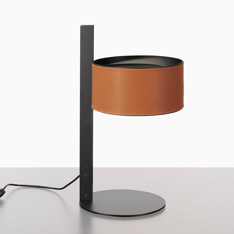 Parallel Table Lamp - Oluce - Table + Task - Brown - HORNE