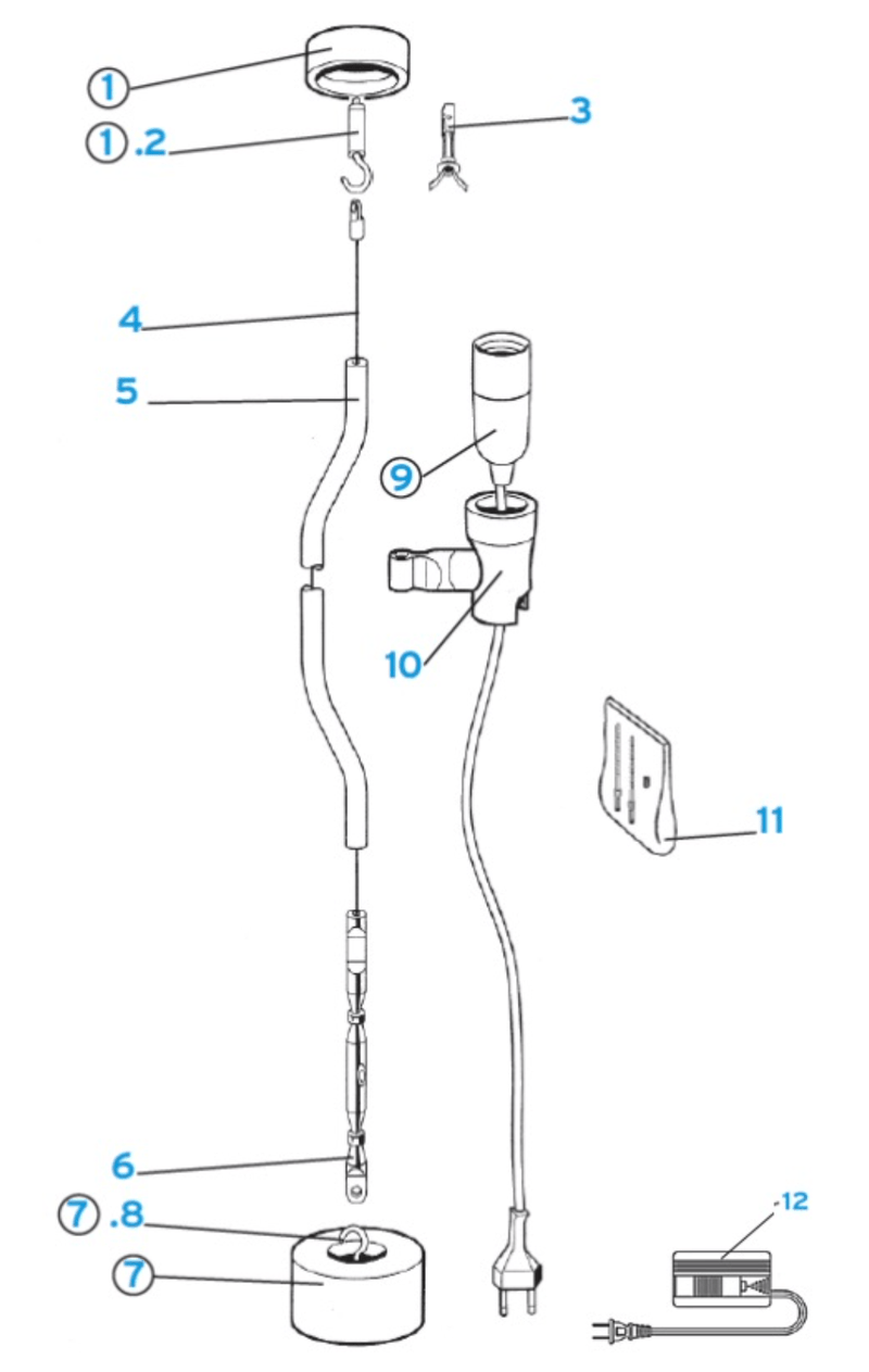 Parentesi Pendant Light - Flos - Pendants - Black - HORNE