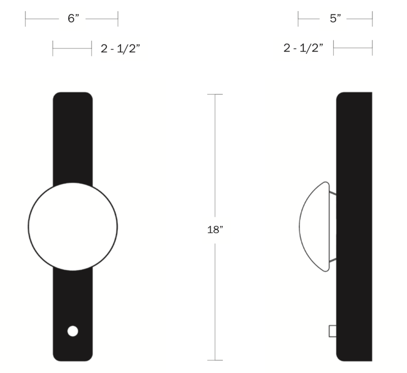 Park II Wall Light - Workstead - Wall Sconces - Black Enamel - HORNE