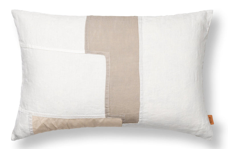 Part Cushion - Ferm Living - Bedding + Pillows - Small - Off - White - HORNE