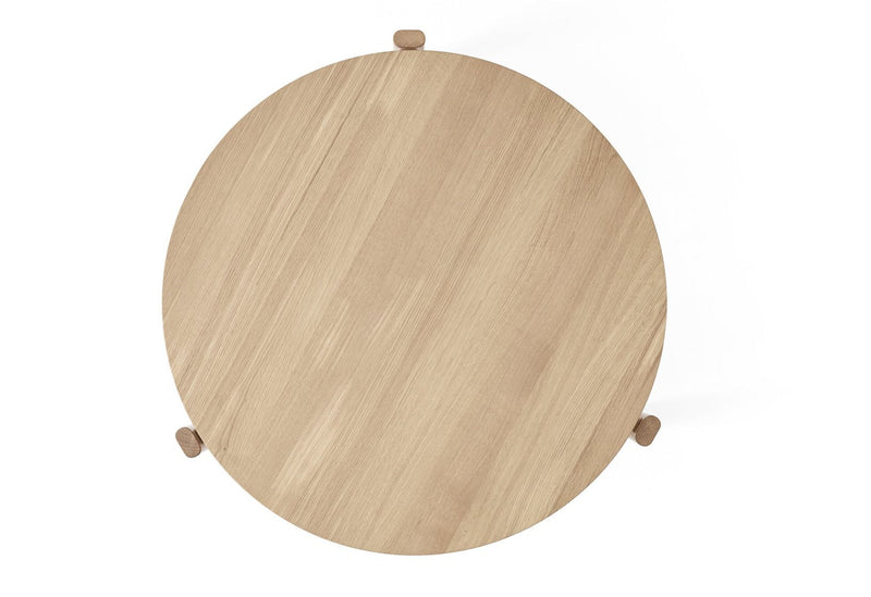 Passage Lounge Table - Audo Copenhagen - Tables + Desks - Ø20 - Natural Oak - HORNE
