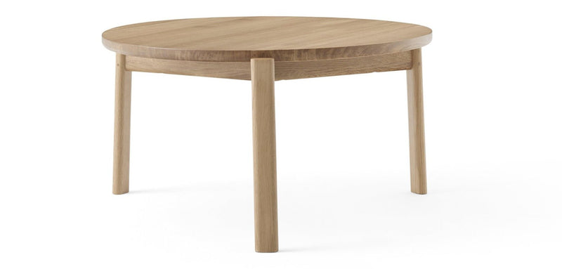 Passage Lounge Table - Audo Copenhagen - Tables + Desks - Ø20 - Natural Oak - HORNE