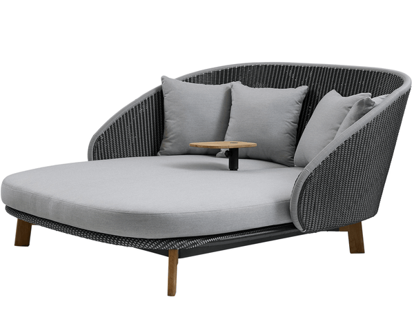 Peacock Daybed - Cane Line - Outdoor Furniture - No Parasol - HORNE