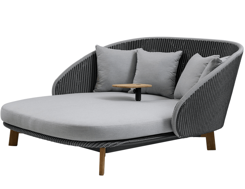 Peacock Daybed - Cane Line - Outdoor Furniture - No Parasol - HORNE