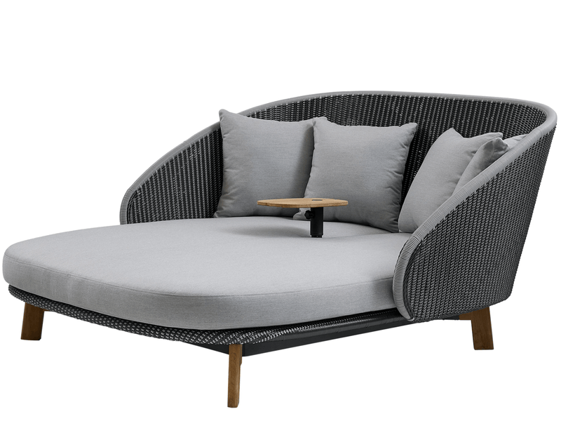 Peacock Daybed - Cane Line - Outdoor Furniture - No Parasol - HORNE