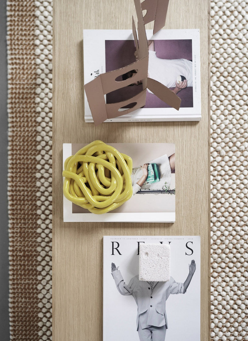 Pebble Rug - Muuto Rugs - Small - Burnt Orange - HORNE