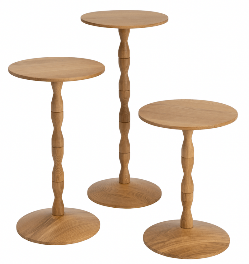 Pedestal Table - Design House Stockholm - Tables + Desks - Oak - HORNE