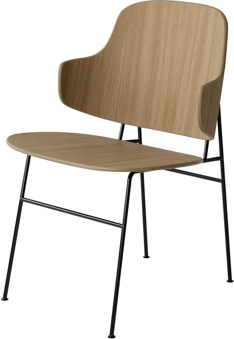 Penguin Dining Chair - Audo Copenhagen - Chairs - Walnut - Dakar 0250 - HORNE
