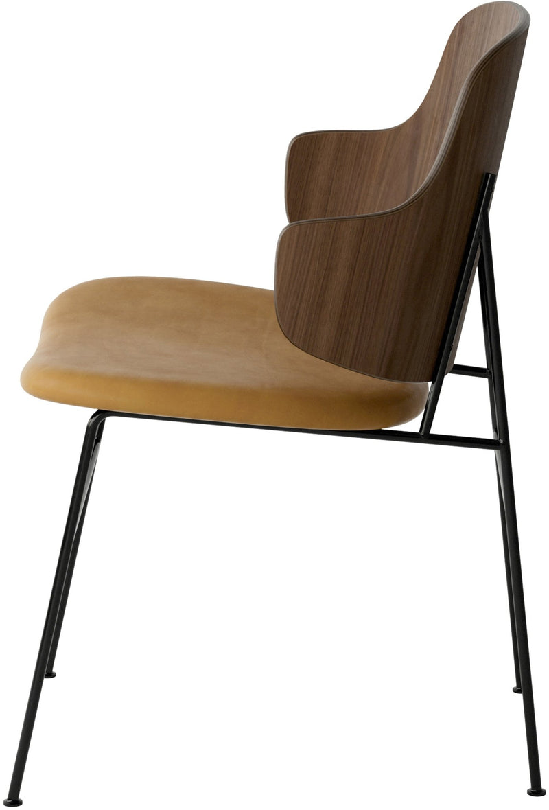 Penguin Dining Chair - Audo Copenhagen - Chairs - Walnut - Dakar 0250 - HORNE