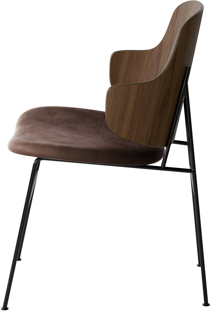 Penguin Dining Chair - Audo Copenhagen - Chairs - Walnut - Dakar 0250 - HORNE