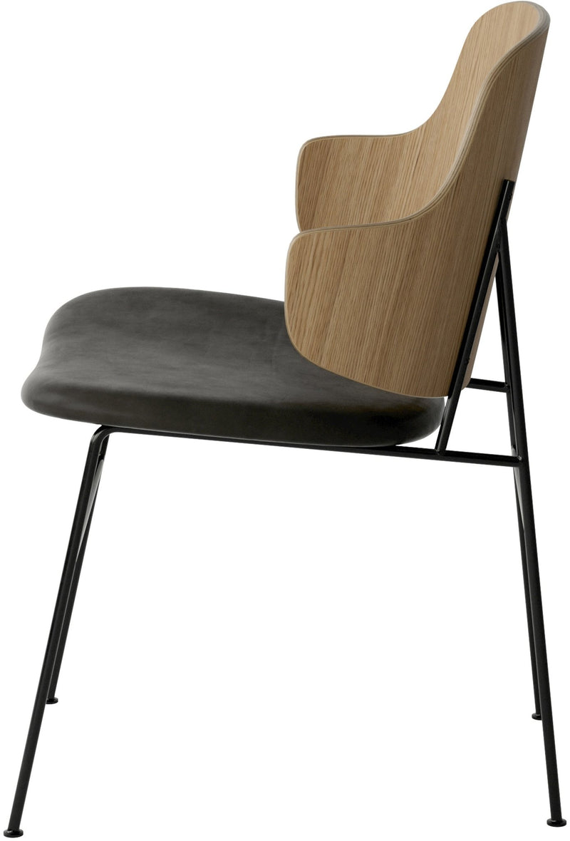 Penguin Dining Chair - Audo Copenhagen - Chairs - Walnut - Dakar 0250 - HORNE
