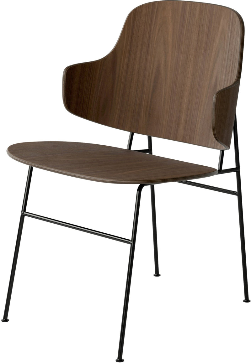Penguin Dining Chair - Audo Copenhagen - Chairs - Walnut - Dakar 0250 - HORNE