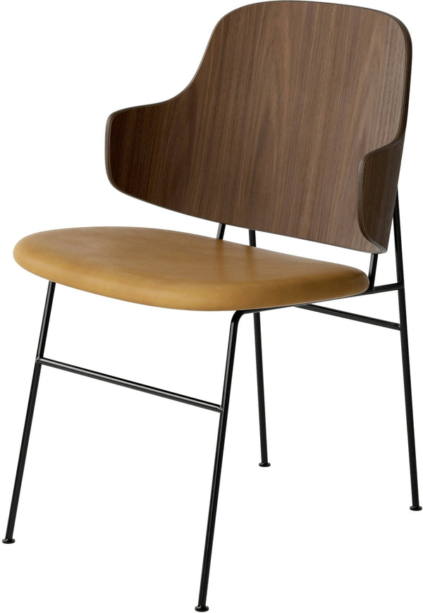Penguin Dining Chair - Audo Copenhagen - Chairs - Walnut - Dakar 0250 - HORNE