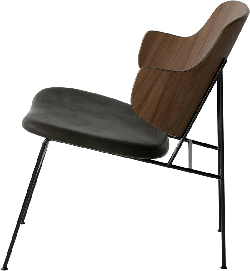 Penguin Lounge Chair - Audo Copenhagen - Chairs - Walnut - Dakar 0250 - HORNE