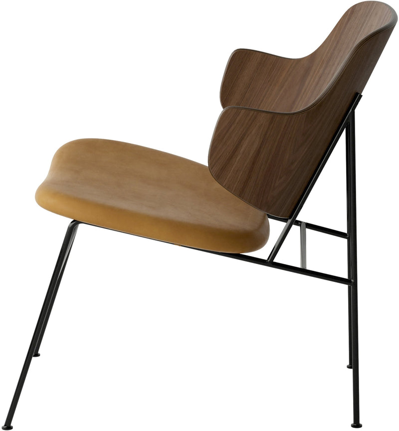 Penguin Lounge Chair - Audo Copenhagen - Chairs - Walnut - Dakar 0250 - HORNE