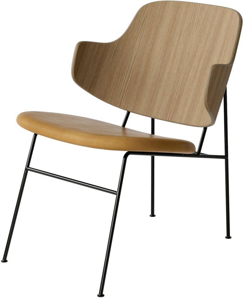 Penguin Lounge Chair - Audo Copenhagen - Chairs - Walnut - Dakar 0250 - HORNE