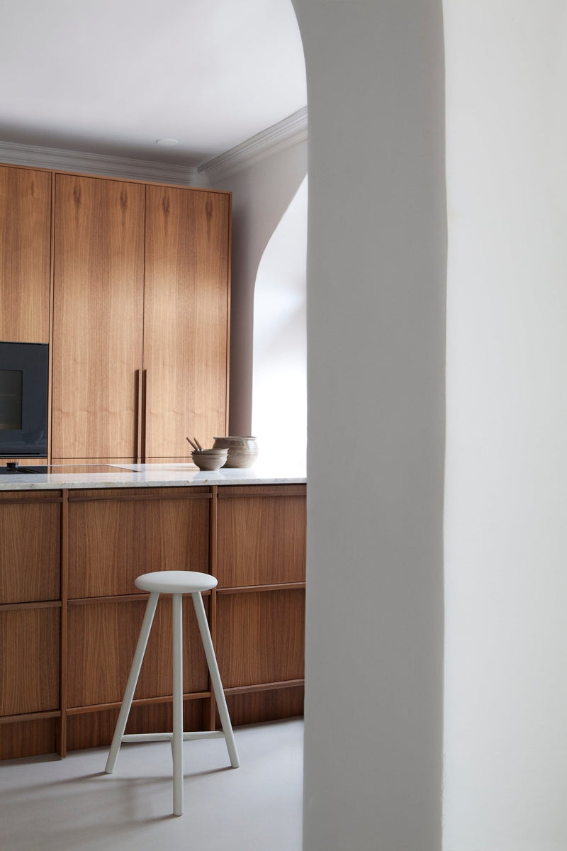 Perch Bar Stool - Nikari - Stools + Benches + Ottomans - Natural Oiled Oak - HORNE