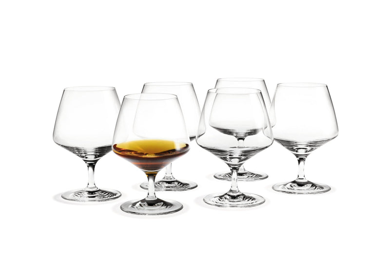 Perfection Brandy Glass - Set of 6 - Holmegaard - Beer + Cocktail Glasses - HORNE
