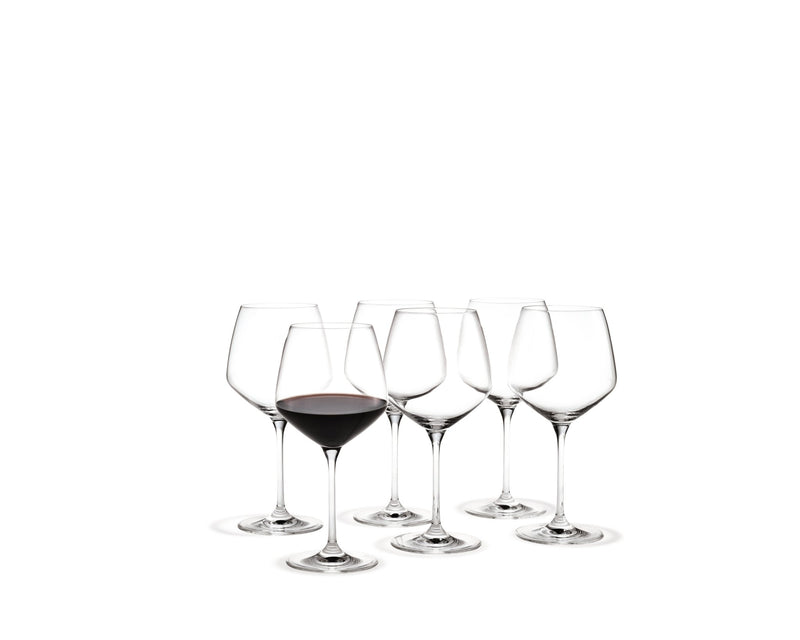 Perfection Burgundy Glass - Set of 6 - Holmegaard - Wine + Champagne Glasses - HORNE