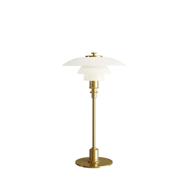 PH 2/1 Table Lamp - Louis Poulsen - Table + Task - Brass - HORNE