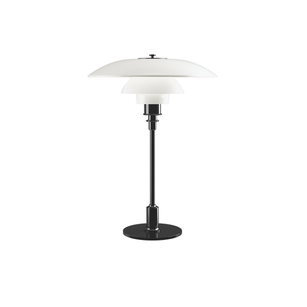 PH 3.5 - 2.5 Glass Table Lamp - Louis Poulsen - Table + Task - Black - HORNE