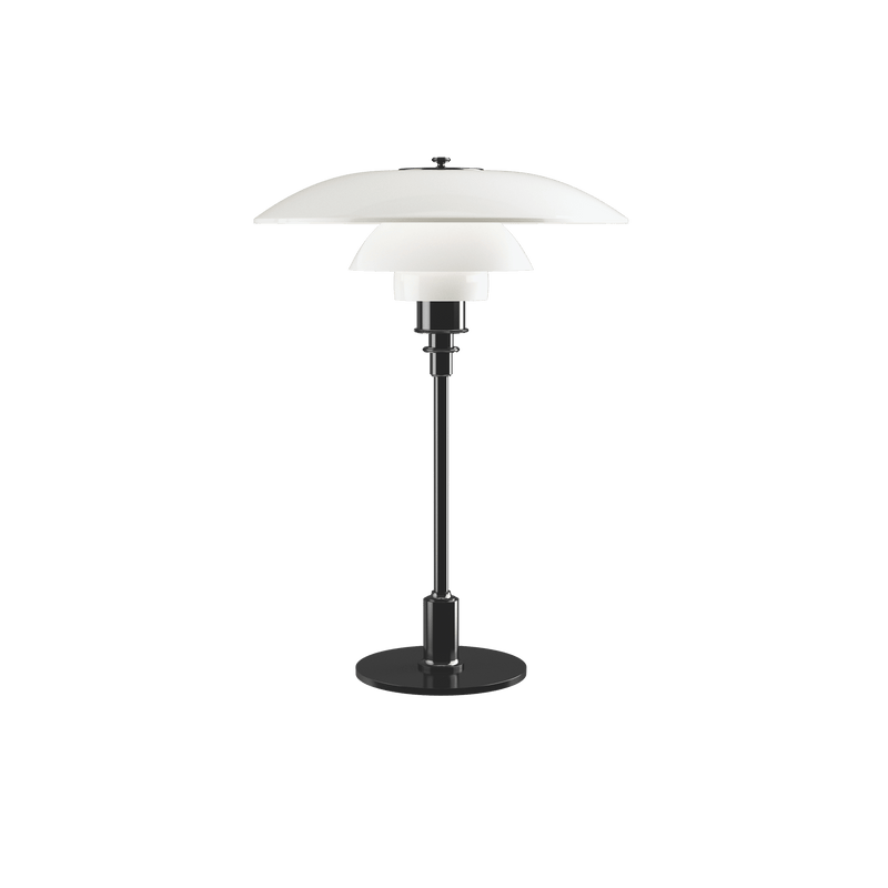 PH 3.5 - 2.5 Glass Table Lamp - Louis Poulsen - Table + Task - Brass - HORNE