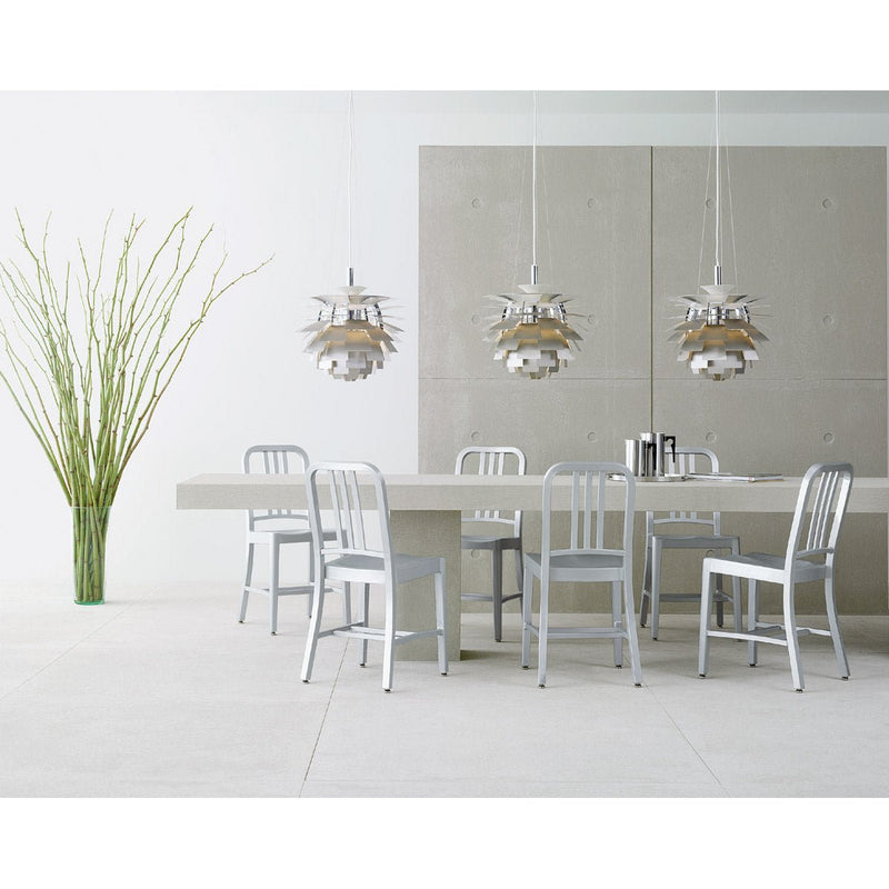 PH Artichoke Pendant - Brushed Stainless Steel