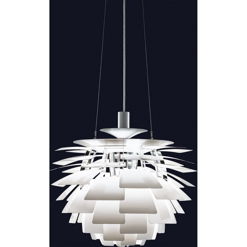 PH Artichoke Pendant - White Gloss