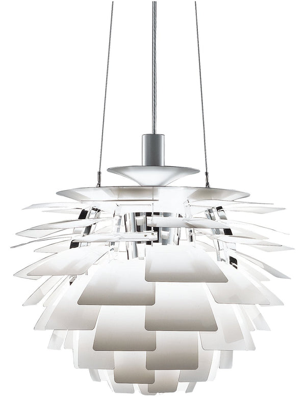 PH Artichoke Pendant - White Gloss