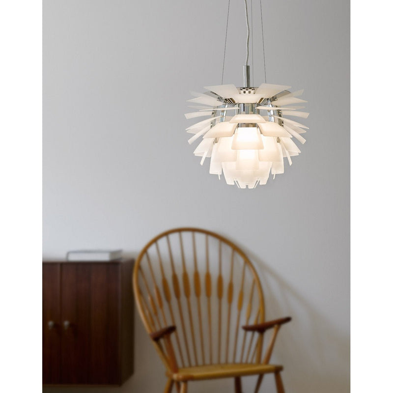 PH Artichoke Pendant - White Gloss