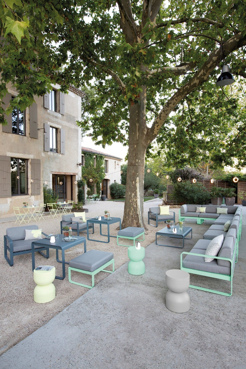 Piapolo Stool - Fermob - Outdoor Furniture - Acapulco Blue - HORNE