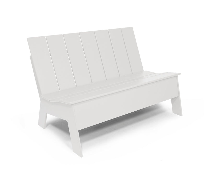 Picket Bench - Low Back - Loll Designs - Outdoor Furniture - Black - HORNE