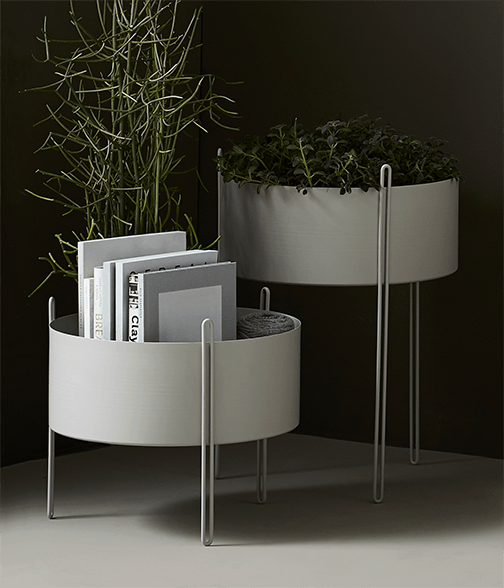 Pidestall Elevated Steel Planter 