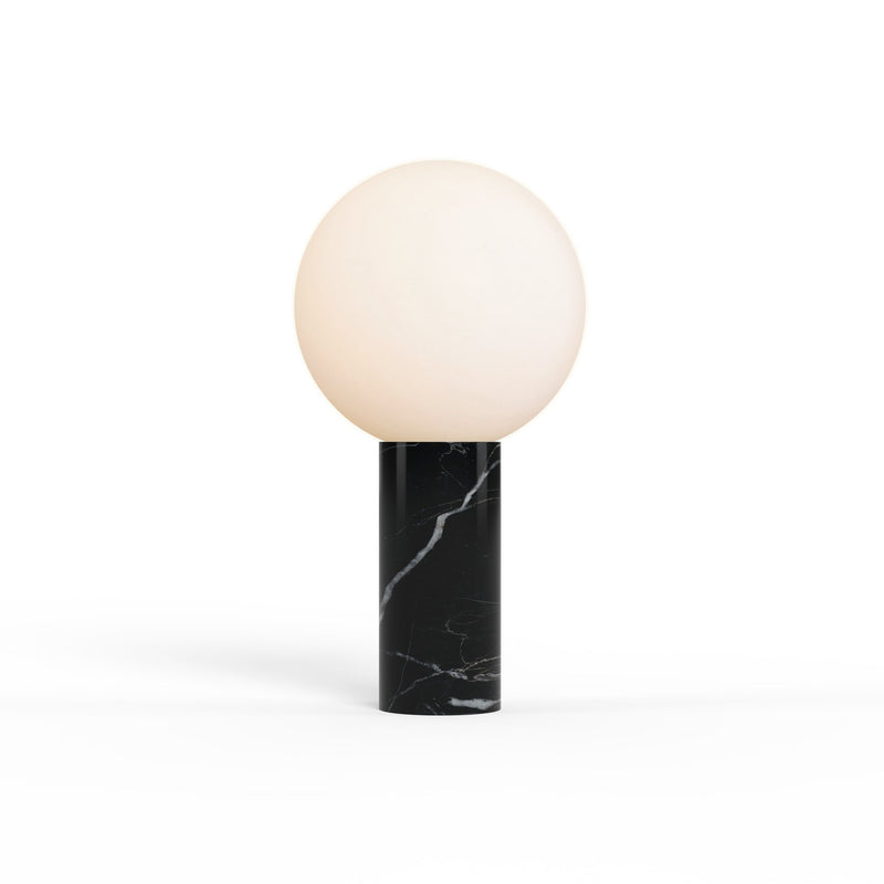 Pilar Table Lamp - Pablo Designs - Table + Task - Marquina Black - HORNE