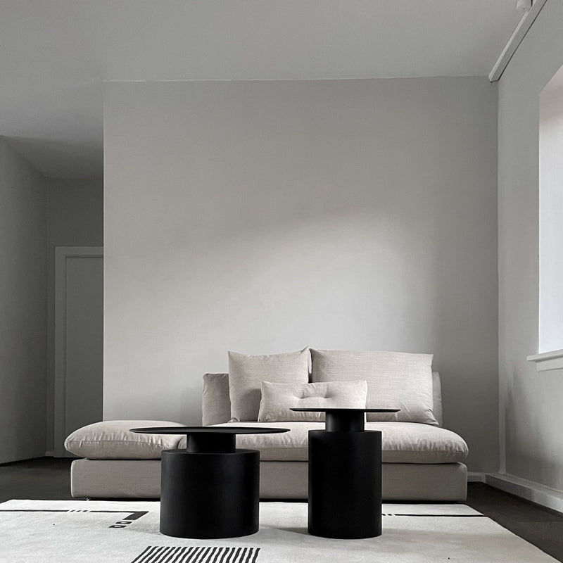 Pillar Coffee Table - 101Copenhagen - Tables - Low Table - Brass - HORNE