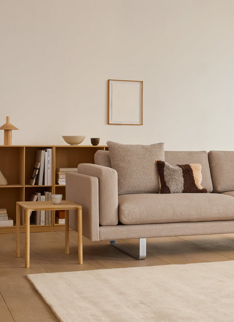 Piloti Side Table - Model 6700 - Fredericia - Tables - Short - Soaped Oak - HORNE