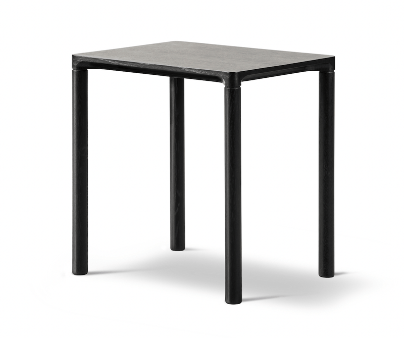 Piloti Side Table - Model 6700 - Fredericia - Tables - Short - Soaped Oak - HORNE