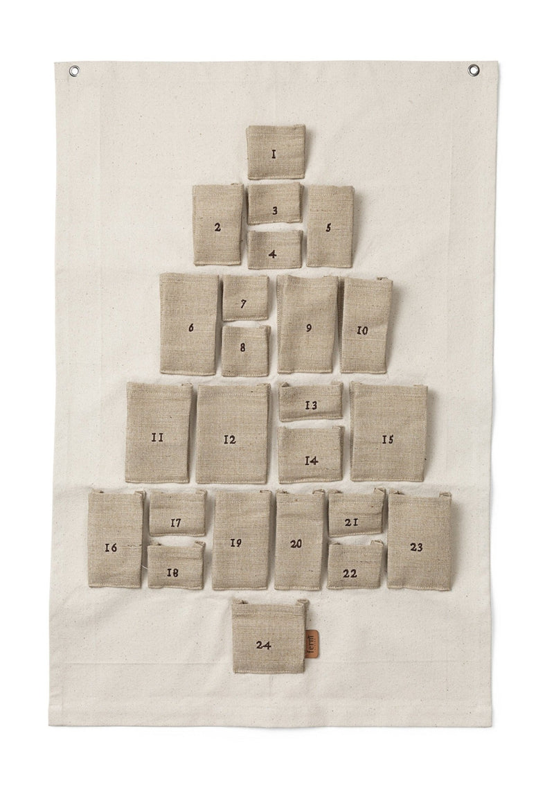 Pine Christmas Calendar - Ferm Living - Art + Objects - Mini - HORNE