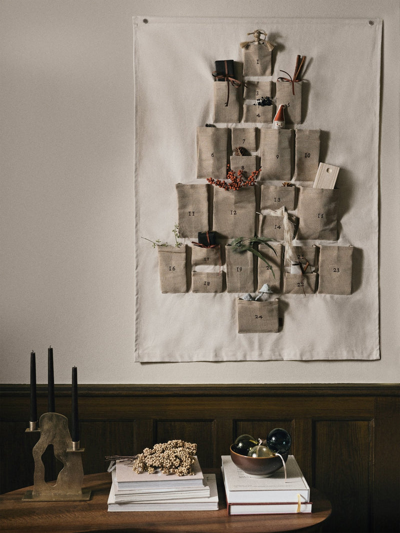 Pine Christmas Calendar - Ferm Living - Art + Objects - Mini - HORNE