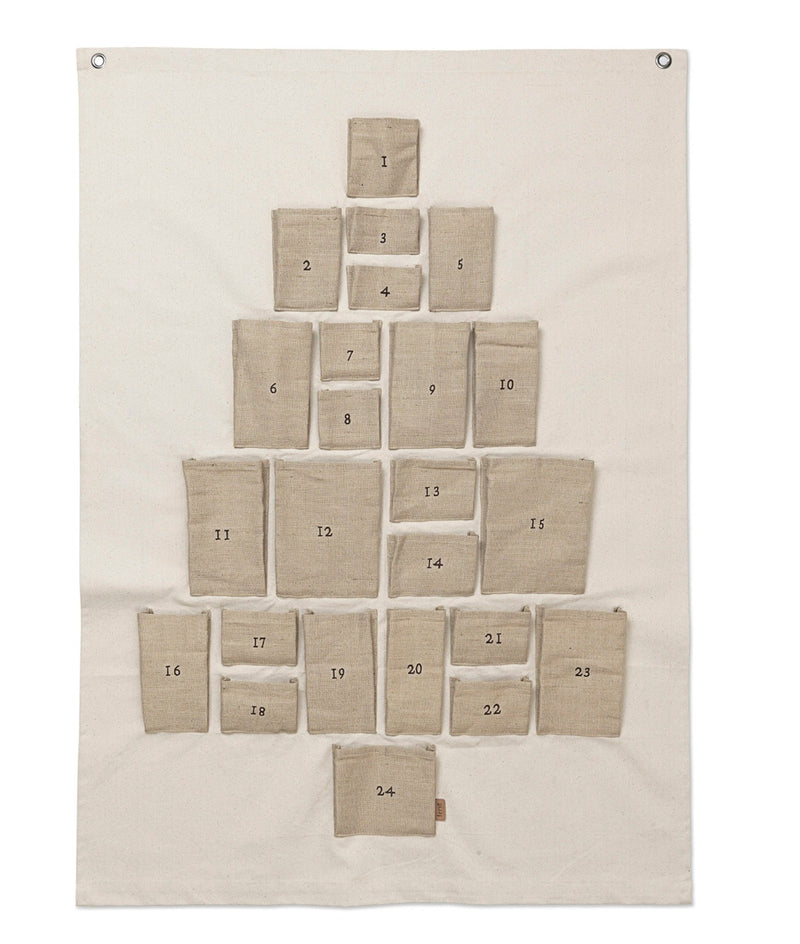 Pine Christmas Calendar - Ferm Living - Art + Objects - Mini - HORNE