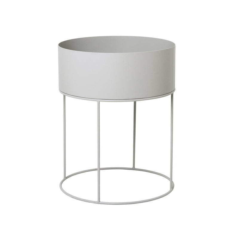 Plant Box - Round - Ferm Living - Office Accessories - Cashmere - HORNE
