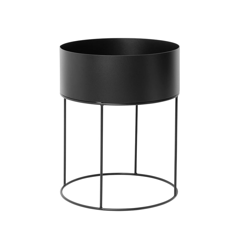 Plant Box - Round - Ferm Living - Office Accessories - Cashmere - HORNE