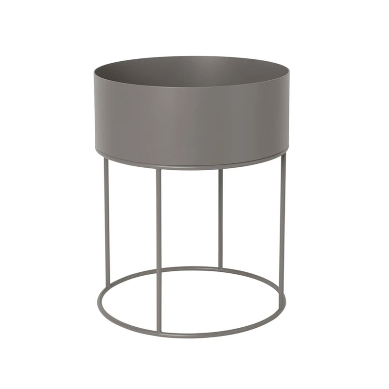 Plant Box - Round - Ferm Living - Office Accessories - Cashmere - HORNE