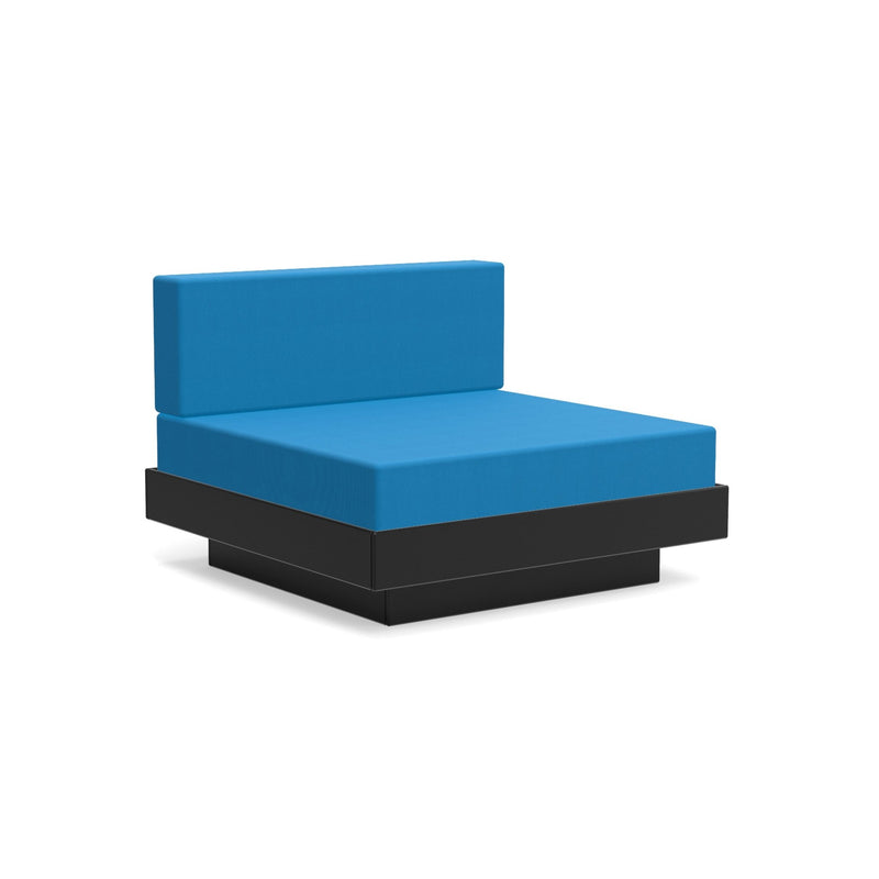 Platform One Lounge - Loll Designs - Outdoor Furniture - Black - Charcoal - HORNE